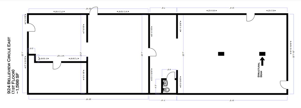 More Photos Of 841 Parris Island Gtwy, Beaufort Flex For Lease