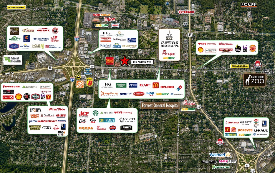 More Photos Of 119 N 35th Ave, Hattiesburg Apartments For Sale