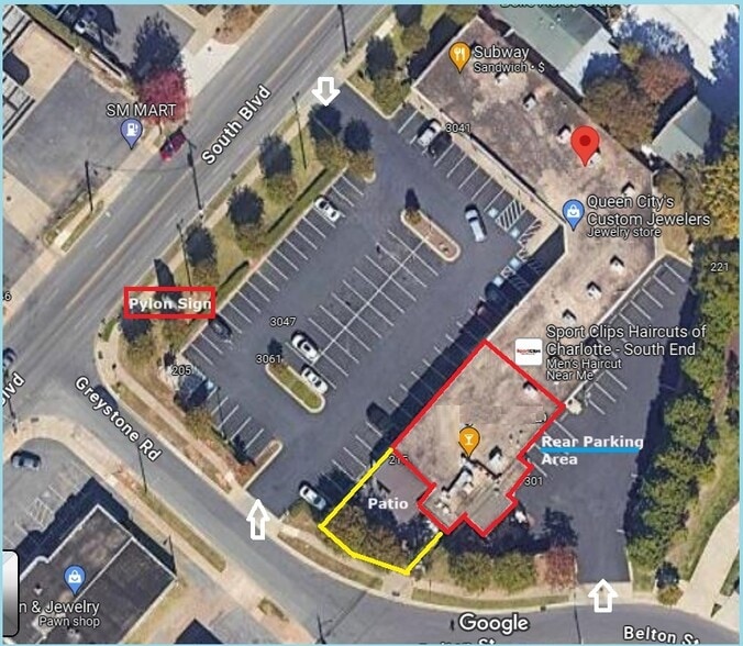 More Photos Of 3039 South Blvd, Charlotte Unknown For Lease