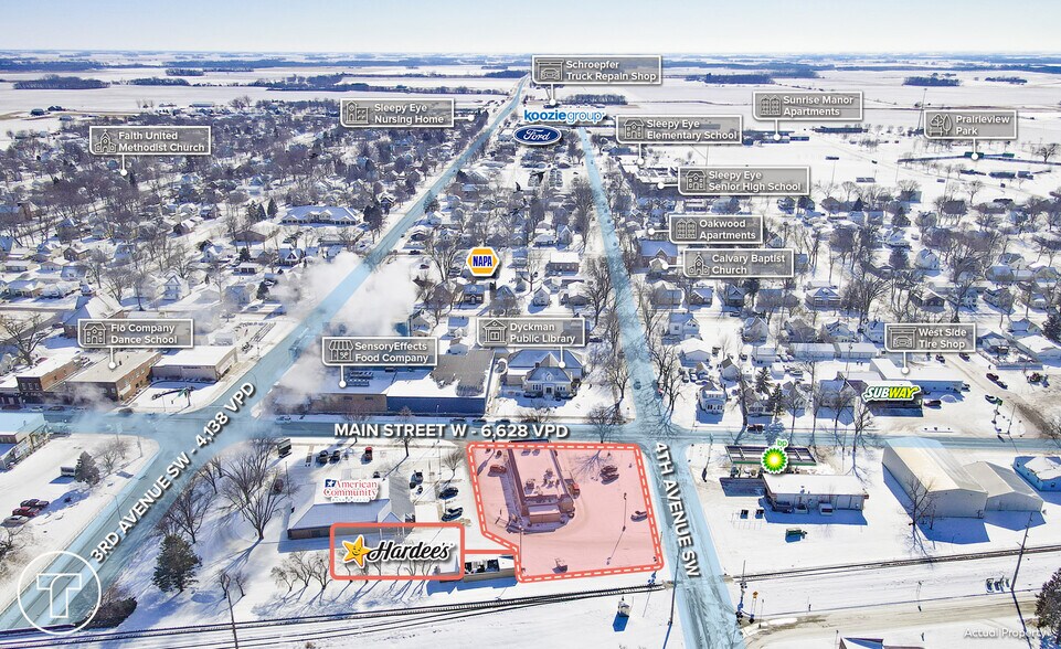 More Photos Of 320 Main St W, Sleepy Eye Fast Food For Sale