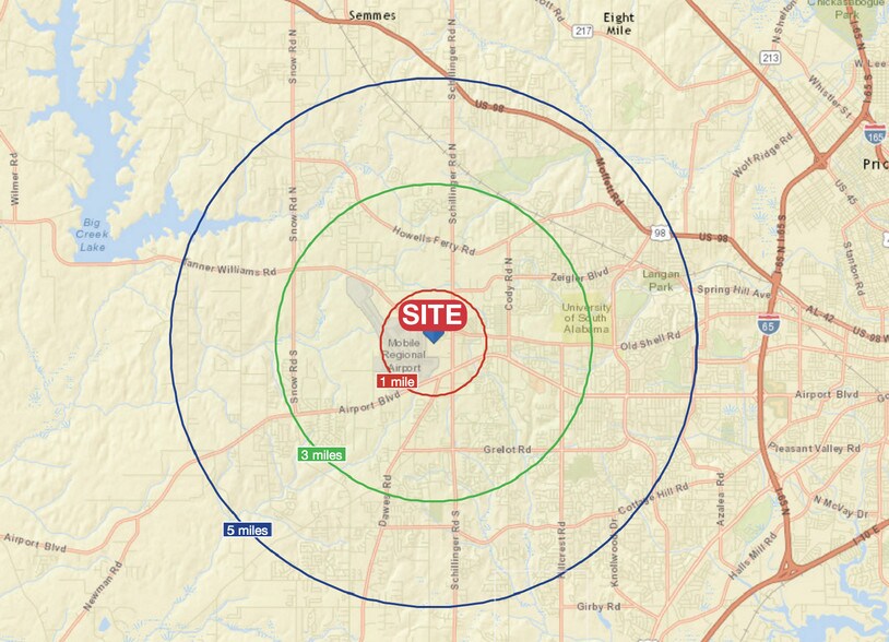More Photos Of Airway Park Dr, Mobile Land For Sale