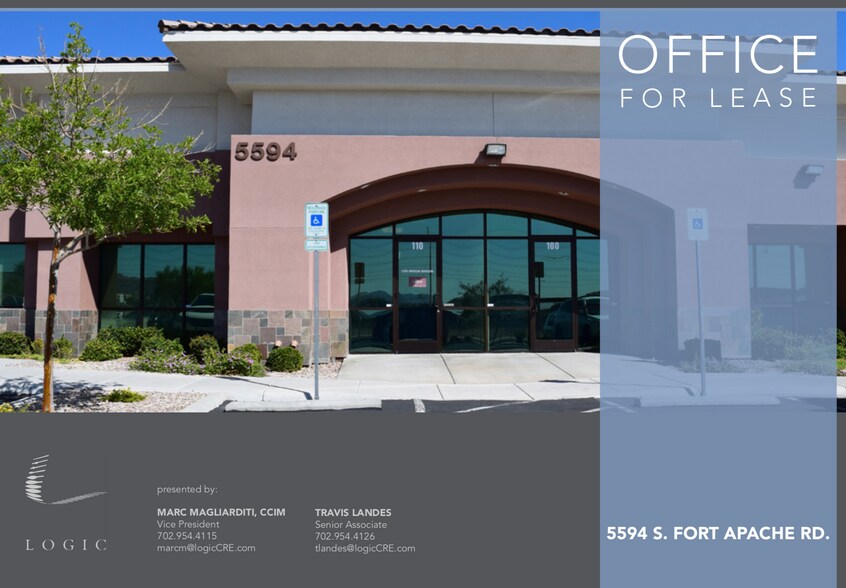 More Photos Of 5594 S Fort Apache Rd, Las Vegas Office For Lease