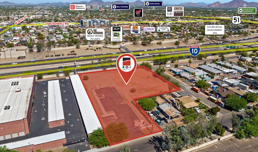 Primary Photo Of 1624 E Portland St, Phoenix Land For Sale
