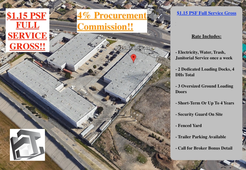 More Photos Of 6925 Atlantic Ave, Long Beach Warehouse For Lease
