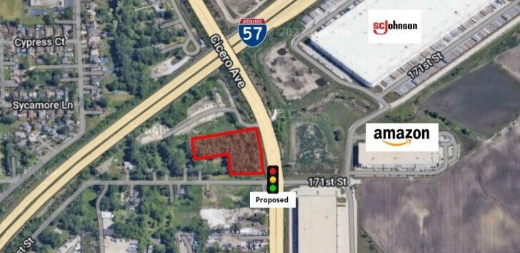 Primary Photo Of 4840 171st St, Tinley Park Land For Sale
