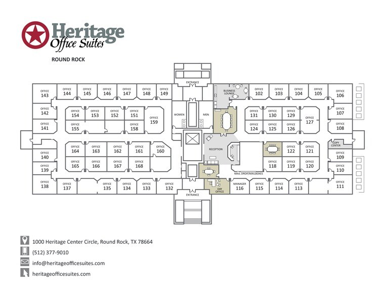 More Photos Of 1000 Heritage Center Cir, Round Rock Office For Sale