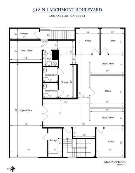More Photos Of 512 N Larchmont Blvd, Los Angeles Office For Lease