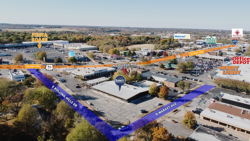 More Photos Of 1010 E Rolling Hills Dr, Fayetteville Freestanding For Lease