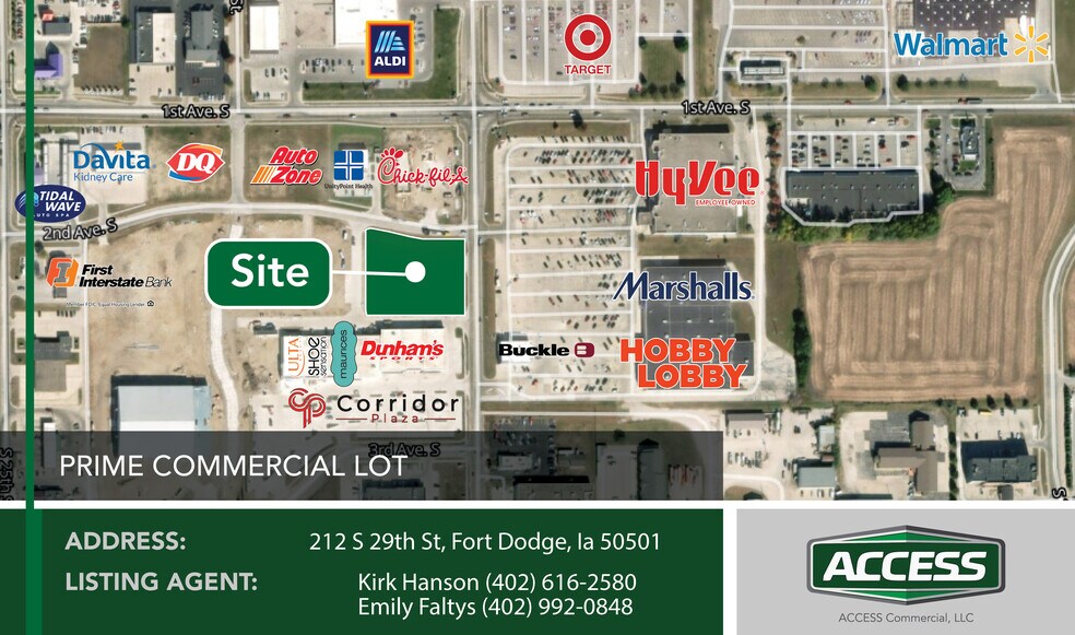 Primary Photo Of 212 S 29th St, Fort Dodge Land For Lease