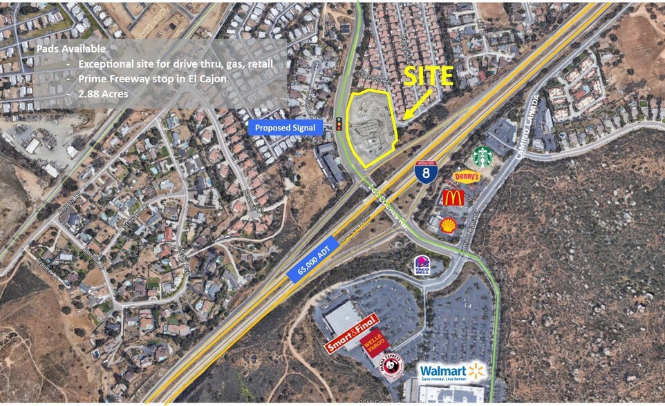 More Photos Of 8445 Los Coches Rd, El Cajon Land For Lease