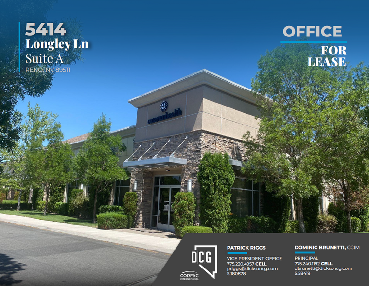 Primary Photo Of 5412-5414 Longley Ln, Reno Office For Lease