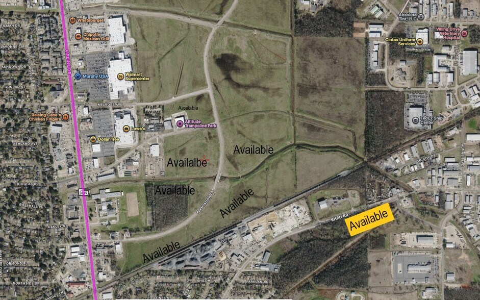 More Photos Of 3600 Shed Rd, Bossier City Land For Sale