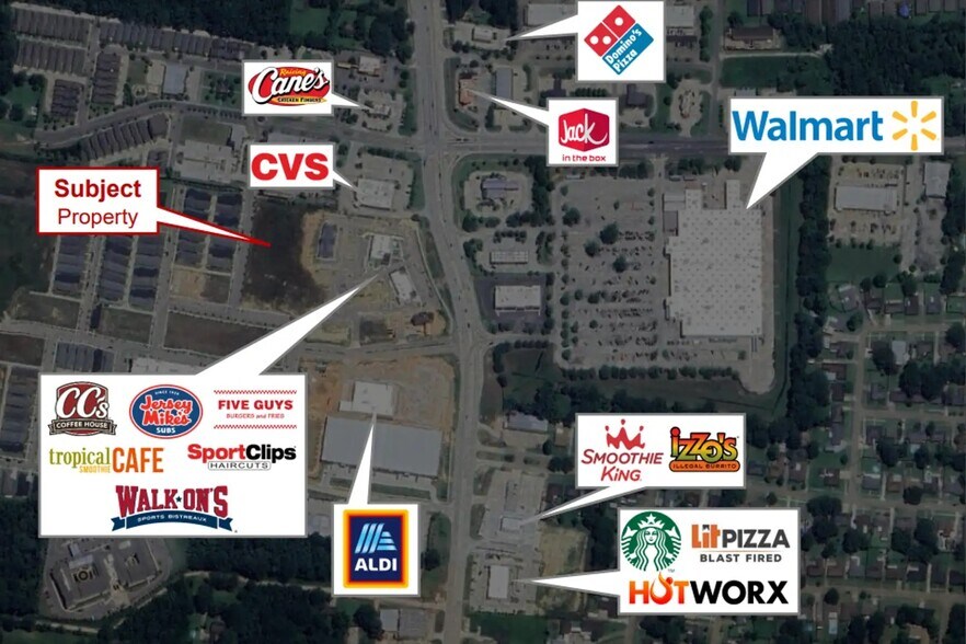 More Photos Of 14345 Grand Settlement Blvd, Baton Rouge General Retail For Lease