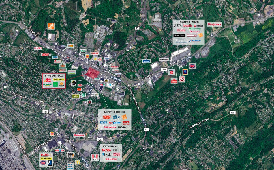 More Photos Of 1649 E Stone Dr, Kingsport Unknown For Lease