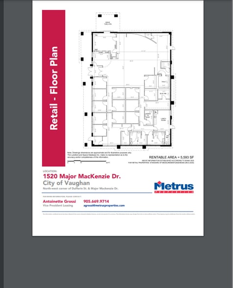 More Photos Of 1520 Major Mackenzie Dr, Vaughan Bank For Lease