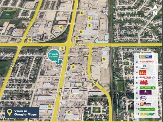 More Photos Of 11402-11408 100 St, Grande Prairie Storefront Retail Office For Lease