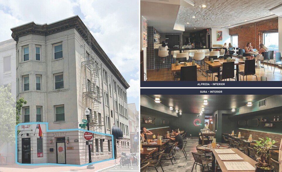 Primary Photo Of 2016 P St NW, Washington Storefront Retail Residential For Sale