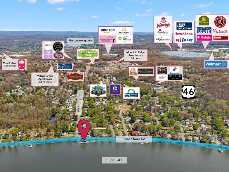 More Photos Of 97 Sand Shore Rd, Budd Lake Restaurant For Lease