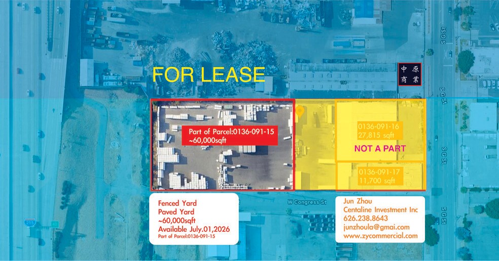 More Photos Of 740 W Congress St, San Bernardino Land For Lease