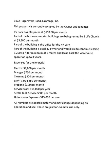 More Photos Of 3472 Hogansville Rd, Lagrange Office For Sale