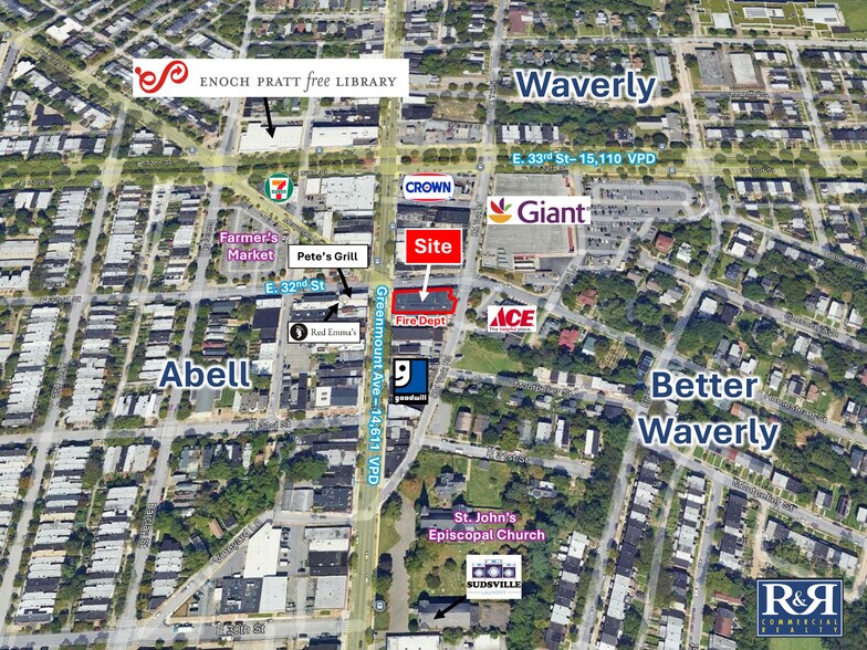 More Photos Of 3127-3133 Greenmount Ave, Baltimore General Retail For Lease