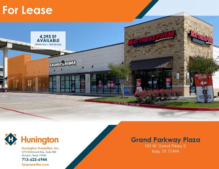 Primary Photo Of 102 W Grand Parkway S, Katy Storefront For Lease