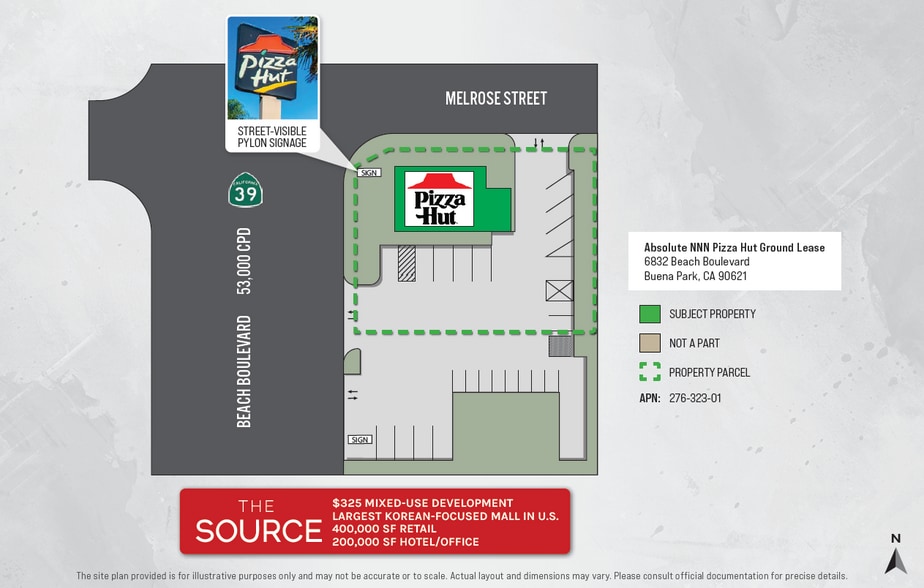 More Photos Of 6832 Beach Blvd, Buena Park Freestanding For Sale