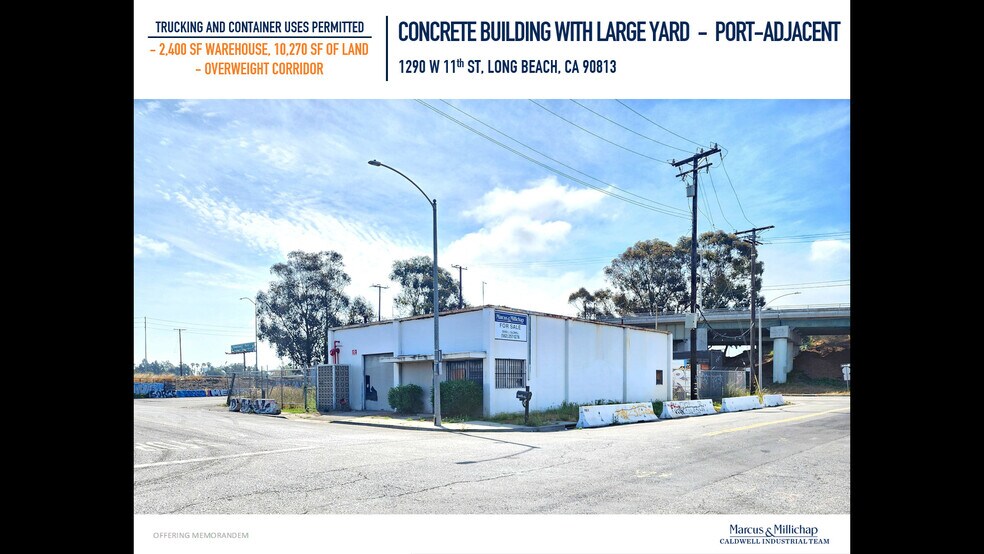 Primary Photo Of 1290 W 11th St, Long Beach Warehouse For Sale