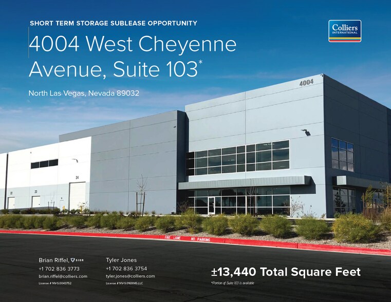 More Photos Of 4004 W Cheyenne Ave, North Las Vegas Industrial For Sale