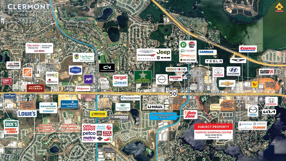 More Photos Of 16526-16530 State Road 50, Clermont Storefront For Sale