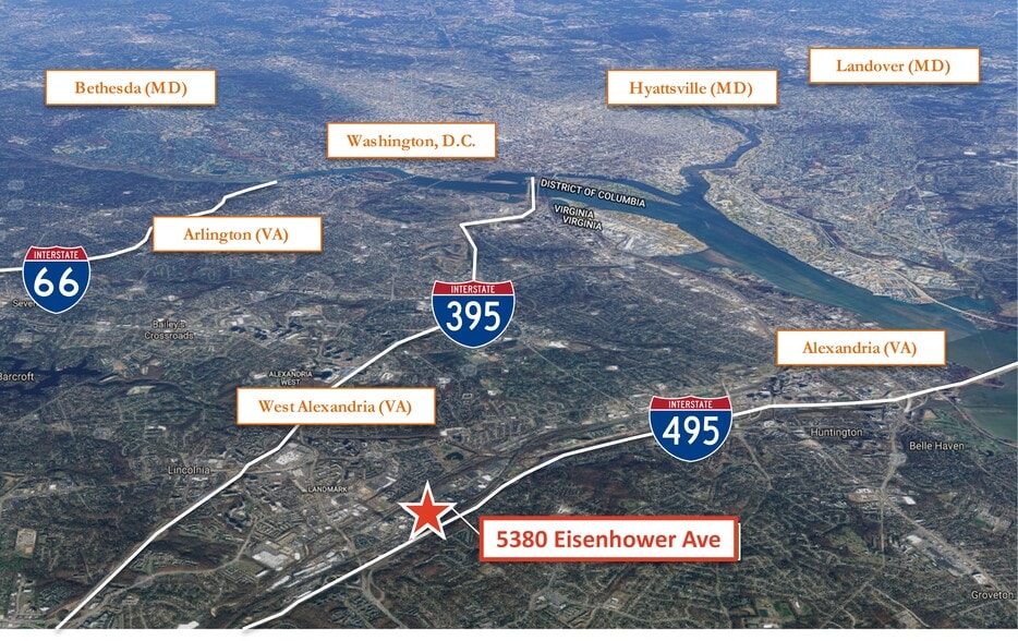 More Photos Of 5380 Eisenhower Ave, Alexandria Flex For Lease