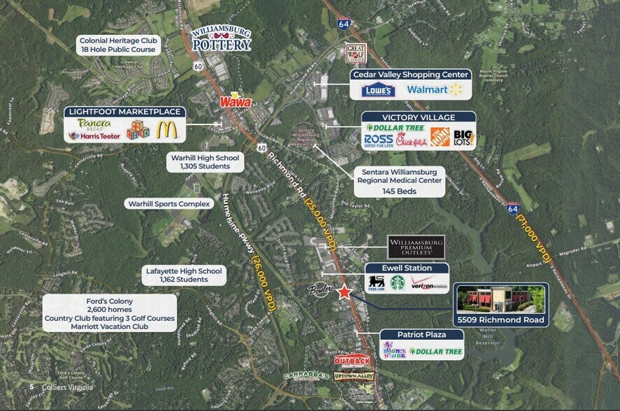 More Photos Of 5509 Richmond Rd, Williamsburg Restaurant For Sale