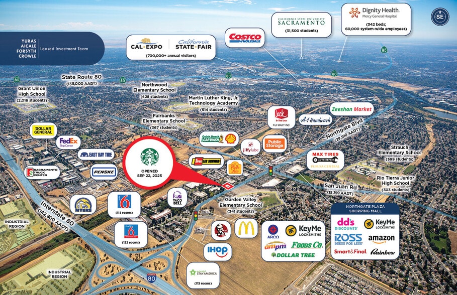 More Photos Of 3580 Northgate Blvd, Sacramento Fast Food For Sale