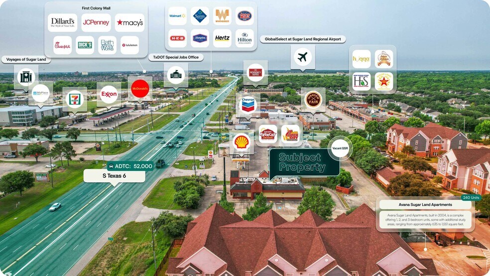 More Photos Of 11706 S Highway 6, Sugar Land Fast Food For Sale