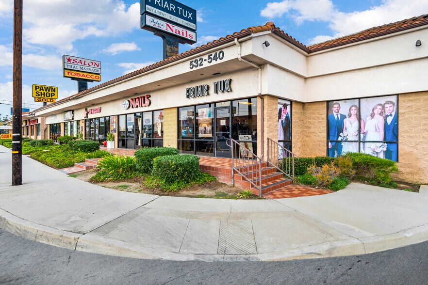 Primary Photo Of 532-540 N Azusa Ave, West Covina Storefront For Lease