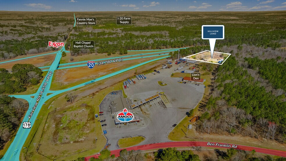 More Photos Of 2668 Ben Franklin Rd, Leesville Land For Sale