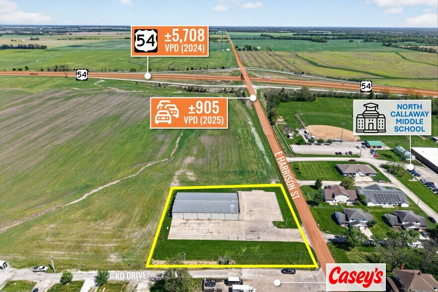 More Photos Of 525 E Harrison St, Auxvasse Freestanding For Sale