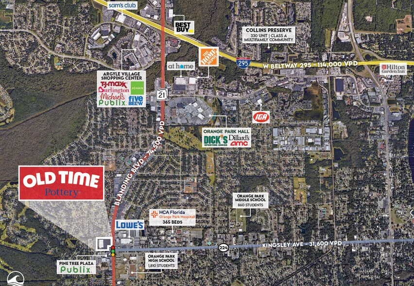 More Photos Of 380 Blanding Blvd, Orange Park Freestanding For Sale