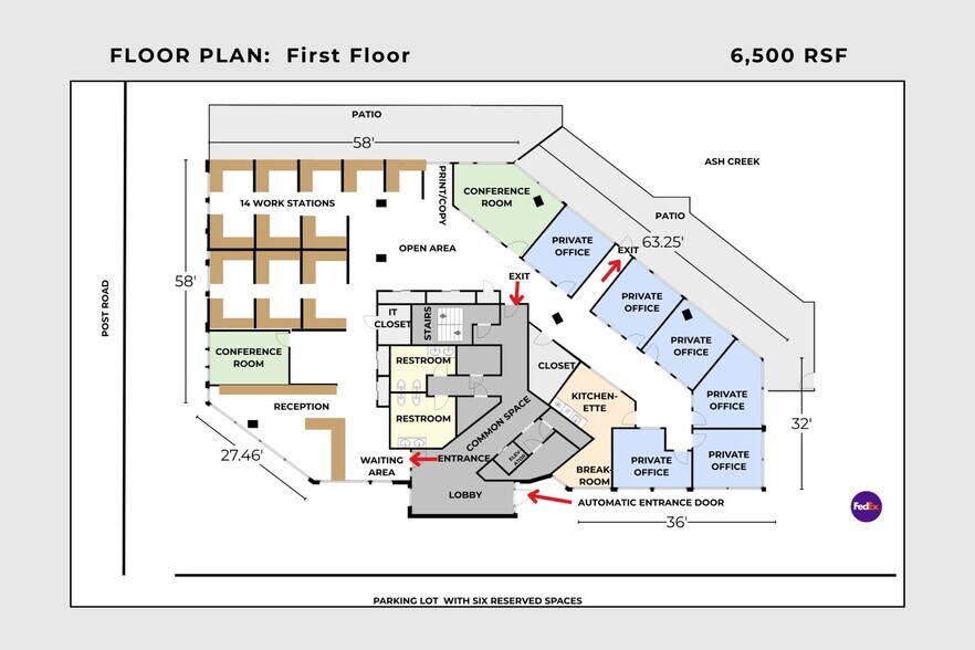 More Photos Of 1 Post Rd, Fairfield Office For Lease
