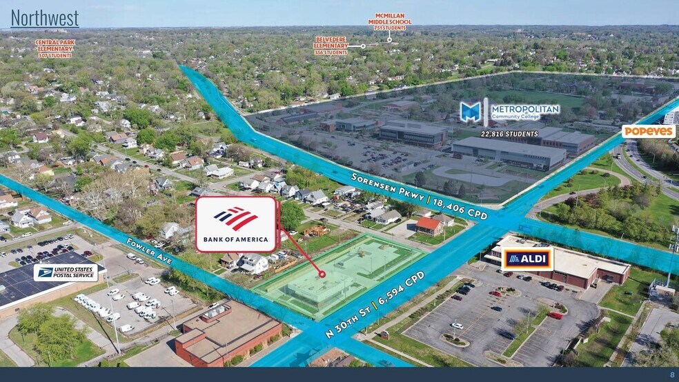 More Photos Of 4702 N 30th St, Omaha Bank For Sale