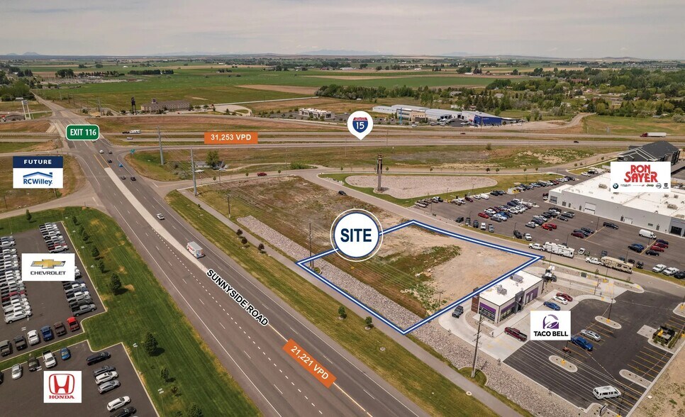 More Photos Of 3244 S Fork Blvd, Idaho Falls Land For Lease