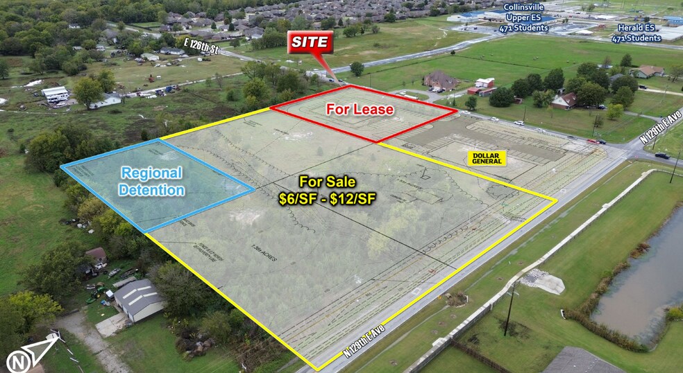 More Photos Of 12621 E 122nd St N, Collinsville Land For Sale