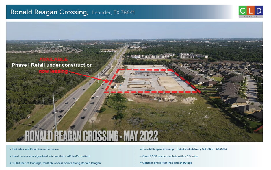 Primary Photo Of 15101 Ronald Reagan Blvd, Leander, TX 78641, Unite, Leander Unknown For Lease