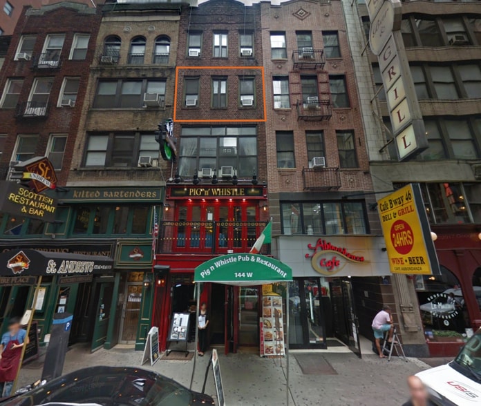 More Photos Of 144 W 46th St, New York Storefront Retail Office For Lease
