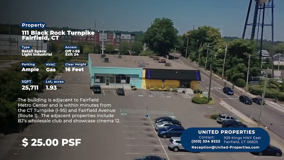 Primary Photo Of 111 Black Rock Tpke, Fairfield Freestanding For Lease