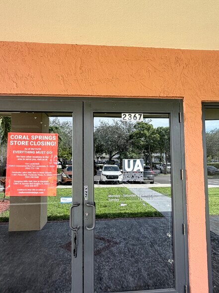 More Photos Of 2359-2367 N University Dr, Coral Springs Unknown For Lease