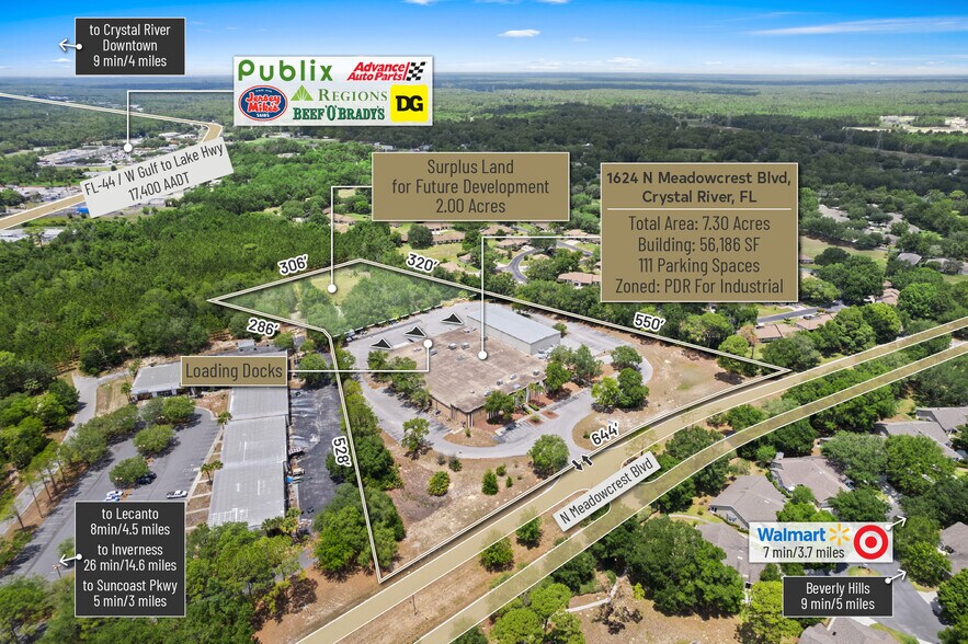 More Photos Of 1624 N Meadowcrest Blvd, Crystal River Manufacturing For Lease