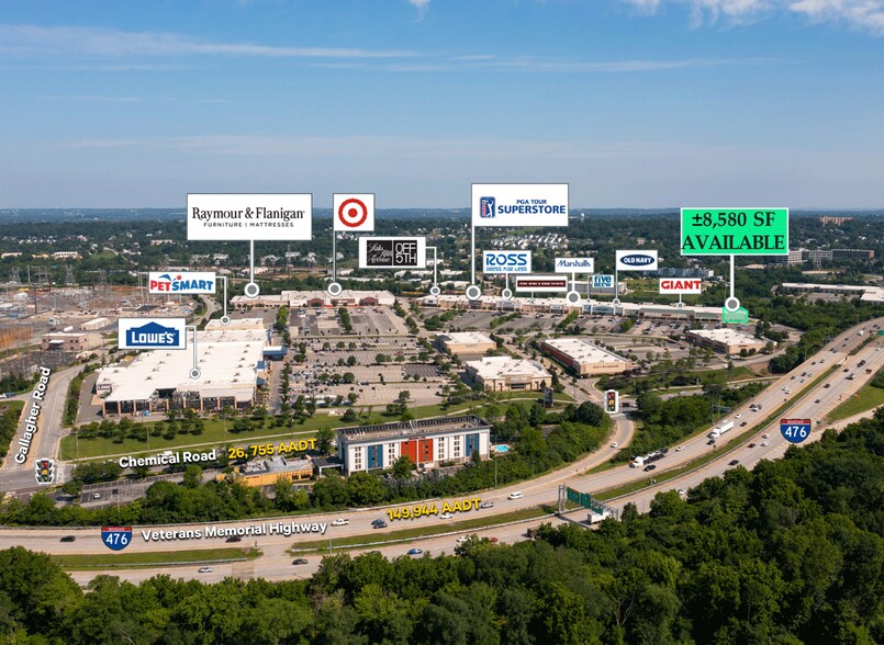 More Photos Of 2400-2470 Chemical Rd, Plymouth Meeting General Retail For Lease