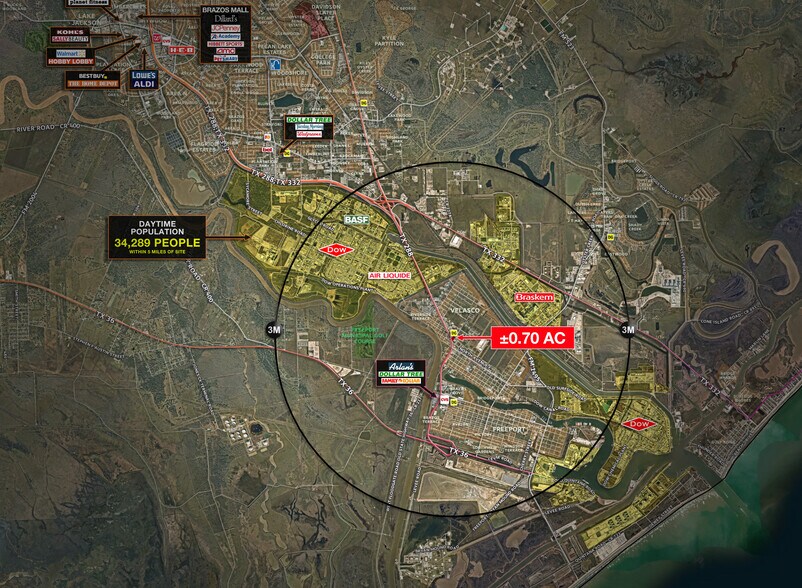 More Photos Of 1208 N Brazosport Blvd, Freeport Freestanding For Sale