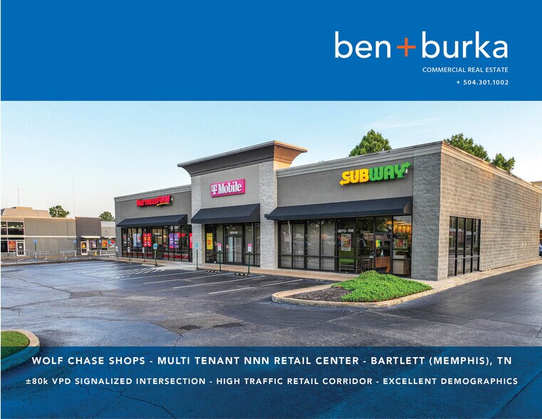 Primary Photo Of 8070 Stage Rd, Memphis Storefront For Sale